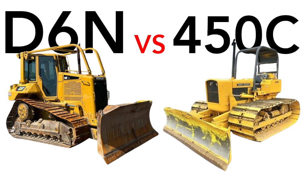 Big Power vs. Budget-Friendly: CAT D6N vs. Deere 450C | ConEquip Parts