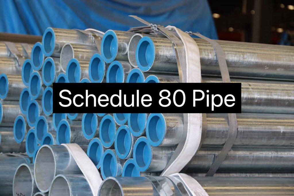 Schedule 80 Pipe: Size Table, Pressure Rating Table And Comparison With Schedule 40