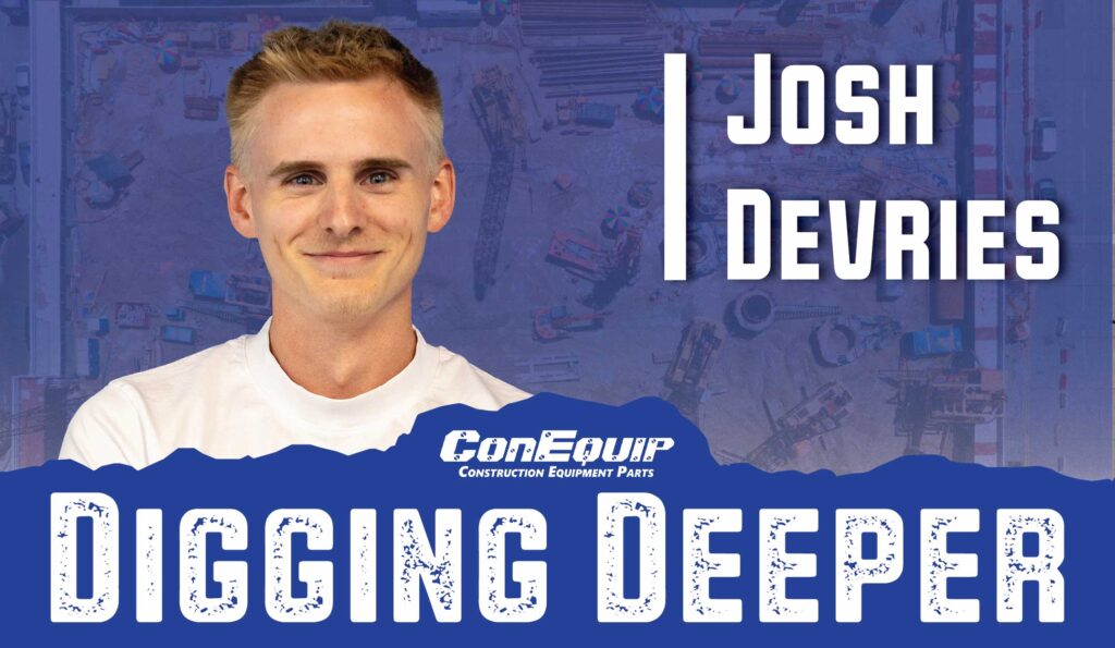 ConEquip Parts Specialist Josh Devries | ConEquip.com